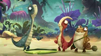 If I moved away, there'd sure be - Gigantosaurus