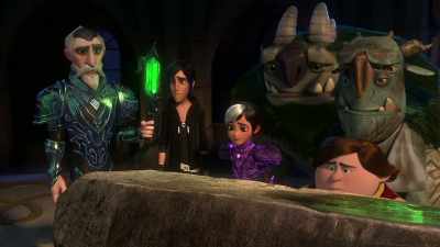 If I had my Shadow Staff,
I could've saved him. - Wizards: Tales of Arcadia