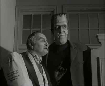 If I remember correctly,
the vault is someplace over there. - The Munsters