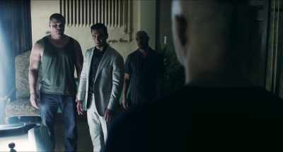 If I say "dump the package," what do you do? - Brawl in Cell Block 99