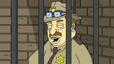 If I shoot so it ricochets
at just the right angle, - Momma Named Me Sheriff
