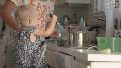 "If I throw the spoon, will my mother
will speak up again?" - The Beginning of Life