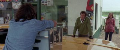 If I wanted to bother I could suck you right up my tailpipe - Two Lane Blacktop