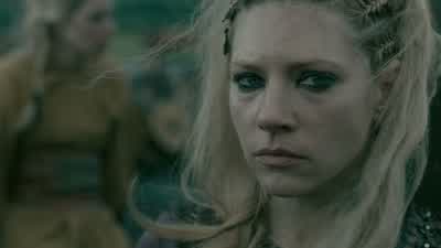 If I were you, I wouldn't talk about Ragnar Lothbrok like that to my face. - Vikings