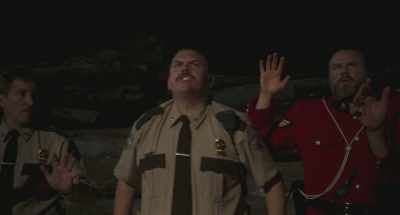 If I'm going down,
I'm going down American! - Super Troopers 2