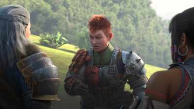 If I'm gonna face them,
I need to become an Ace Hunter. - Monster Hunter: Legends of the Guild