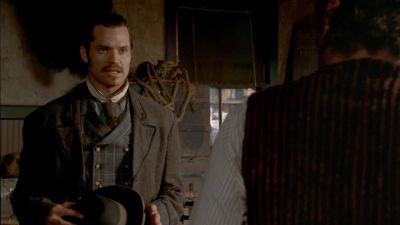 If, while I'm on that goddamn platform, - Deadwood
