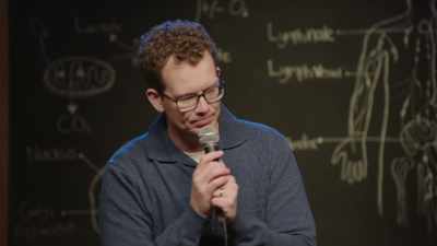If you imagine terrible things happening, - Hank Green: Pissing Out Cancer