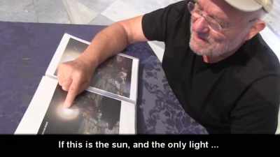 If this is the Sun
and is the only source of light, - American Moon
