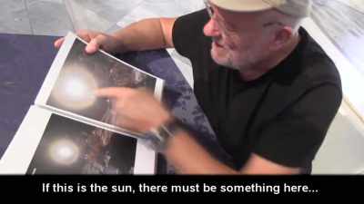 If this is the Sun,
there must be something here, - American Moon