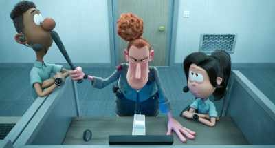 If it were a dog barking, - The Garfield Movie