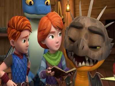 If it were Dragon Flu, he'd be shivering. - Dragons: Rescue Riders
