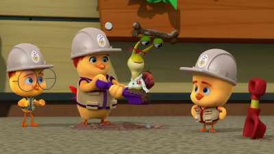 If it is indeed a dino bone, - The Chicken Squad