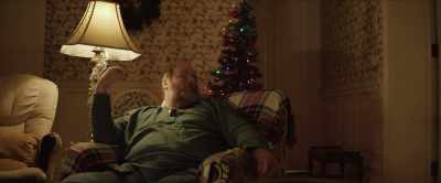 If it's carolers, - He Sees You When You're Sleeping