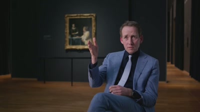 If it's pouring milk into a bowl,
reading a letter, - Vermeer: The Greatest Exhibition