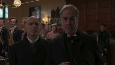 If it's him versus Mrs. Russell, - The Gilded Age