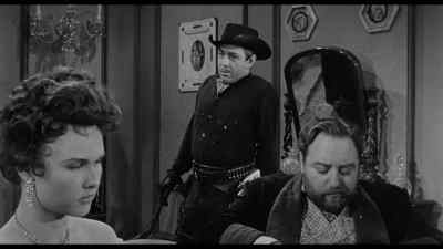 If I've got any letters to write,
do you mind if I borrow your secretary? - Terror in a Texas Town