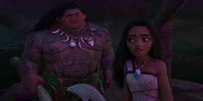 If you keep coming back
to help us, - Moana 2