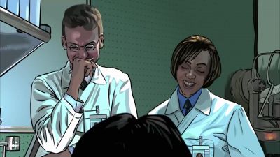 If you keep your sense of humor like you do - A Scanner Darkly