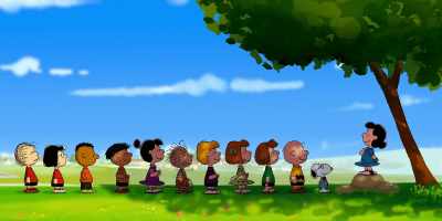If we keep this up,
we'll have no problem
passing that test. - Snoopy Presents: Lucy's School
