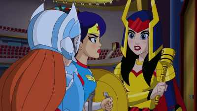 If Lena's been hanging out with this Brainiac guy, - DC Super Hero Girls: Intergalactic Games