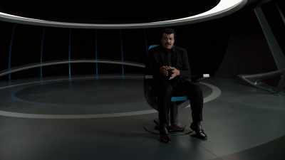 If light is
fundamentally a particle, - Cosmos: Possible Worlds
