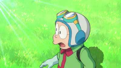 If you live here, you can become
good at schoolwork and sports. - Doraemon the Movie: Nobita's Sky Utopia