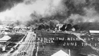 If you look at the postcards - The Legacy of Black Wall Street