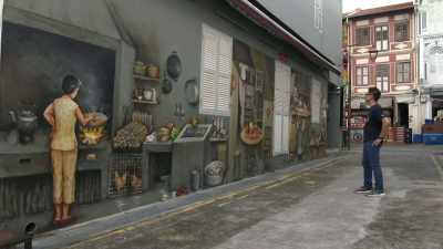 If you look closely
at the mural, - Searching for Secrets