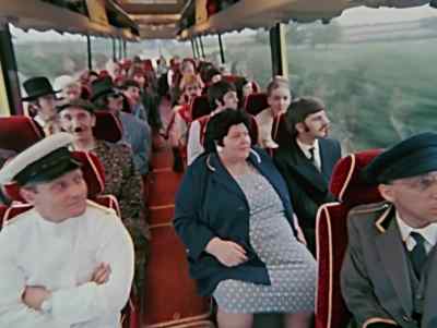 If you look to your left,
ladies and gentlemen, - Magical Mystery Tour