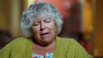 If you love a town
and you care about its future, - Miriam Margolyes: Australia Unmasked