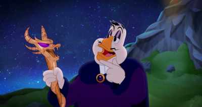 If my magic couldn't stop the Moai,
how can a simpleton like you? - Legend of the Three Caballeros