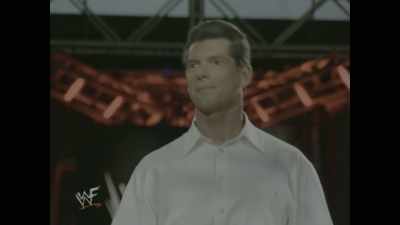 If you mash that button
so that you get emotion from people, - Mr. McMahon