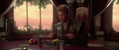 If Master Obi Wan caught me doing this he'd be very grumpy - Star Wars: Episode II   Attack of the Clones