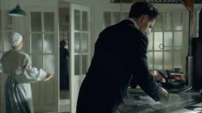 If my mom catches you on your phone - Grand Hotel