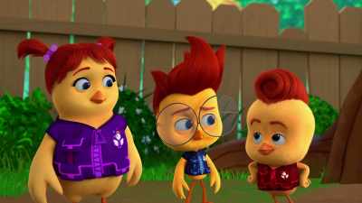 If Mom spots
the new decorations - The Chicken Squad