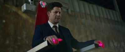 If you move your arms
or get up from the chair, - The Spy Who Never Dies