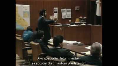 If Mr. Halpin is going to continue
with his childish acting - Night Stalker: The Hunt for a Serial Killer