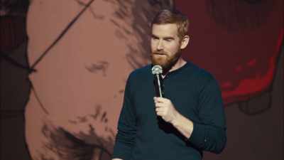 "If you must know,
it's hardwood floors. - Andrew Santino: Home Field Advantage