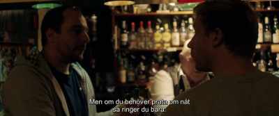 - If you need to talk, give me a call.
- Of course. - A Horrible Woman