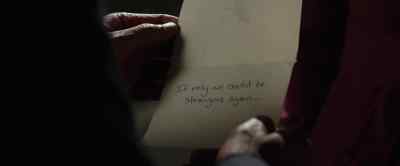 "If only we could be strangers again." - Collateral Beauty