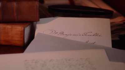 If only his father had been
there, William wrote, he might - Benjamin Franklin
