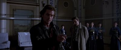 If you pull it you better use it - Black Rain