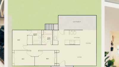 If we push into that space
which you're now using
for storage, - Why the Heck Did I Buy This House?