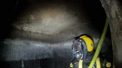 If Rick doesn't
clean it thoroughly,
bacteria could fester - Sewer Divers