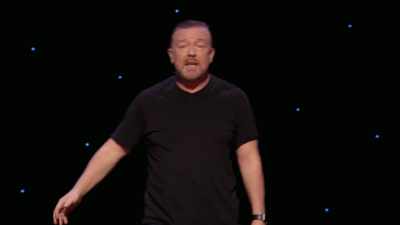 If they said,
"We also canceled the chemotherapy," - Ricky Gervais: SuperNature