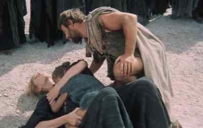 If you say a word,
the army rages. - The Trojan Women