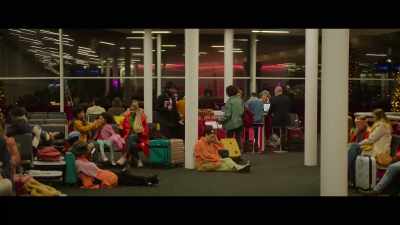 If you see any unattended luggage - Love at First Sight