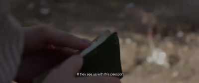 If they see us with this passport they will, they will deport them. - Borderless