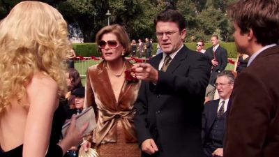 If he sees me with Wayne We'll be stuck with Barry - Arrested Development